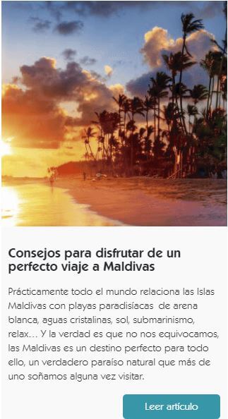 Consejos Sri Lnaka Maldivas