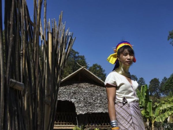Chiang Mai mujeres jirafa