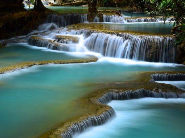Viaje Laos Vietnam Camboya - Luan Prabang Cascada Kuang Si