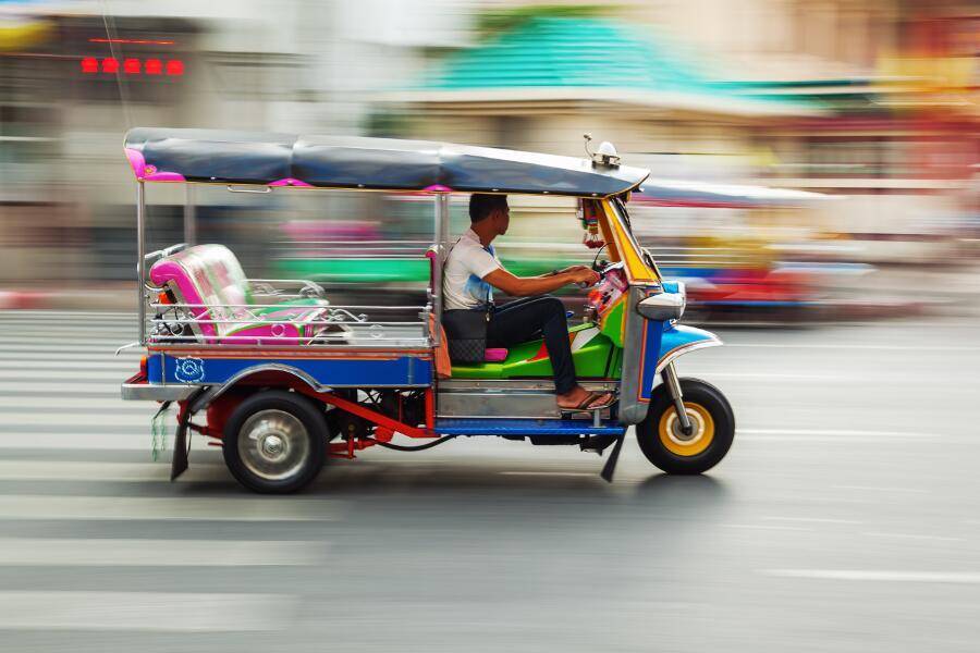 Viajar Tailandia Tailandia de Norte a Sur - Tuk Tuk