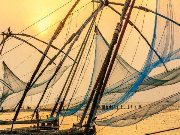 Sur de la India - Cochin - Redes Chinas
