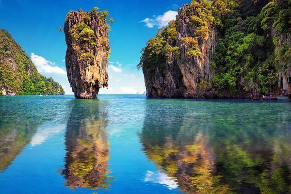 El hombre de la pistola de oro visitar koh tapu tailandia